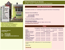 Tablet Screenshot of fahrschule-bartzsch.de